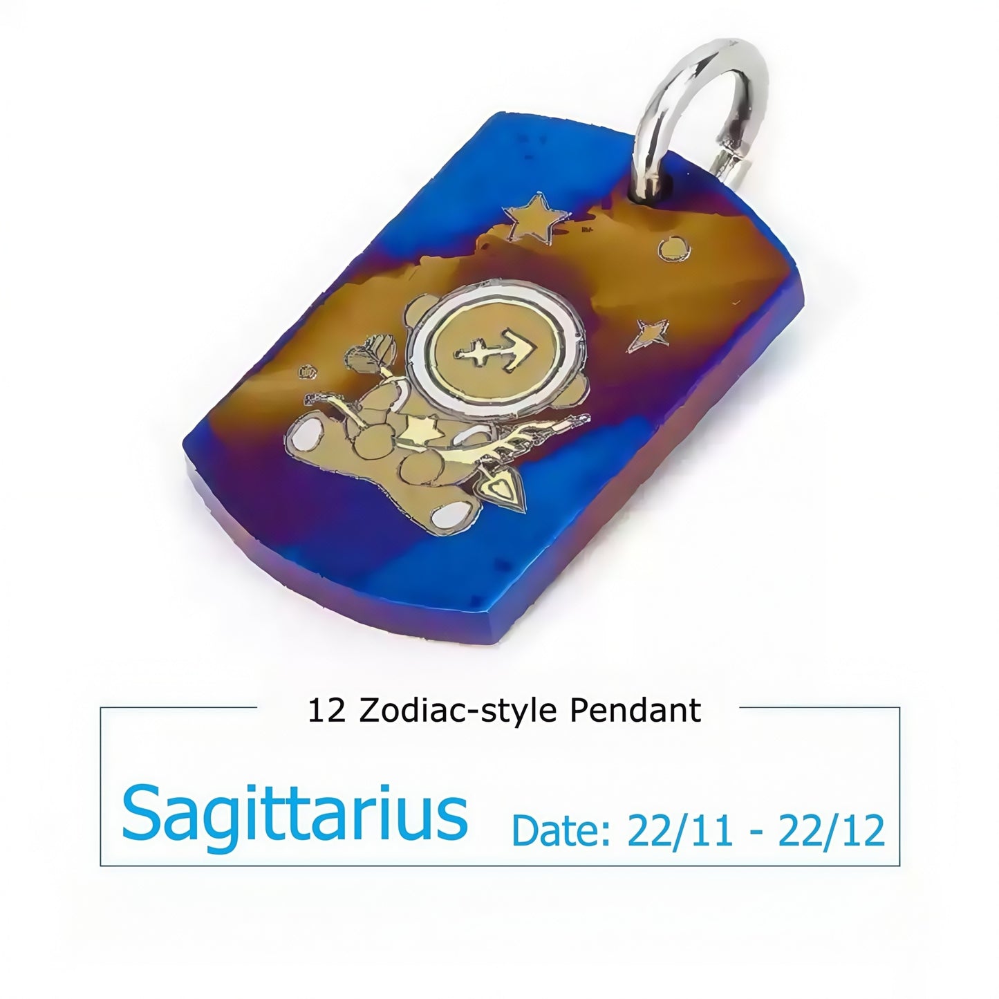 12 Zodiac - style Pendant - PandaLane