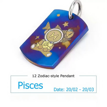 12 Zodiac - style Pendant - PandaLane